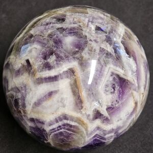 Purple and White Decor Accent Piece